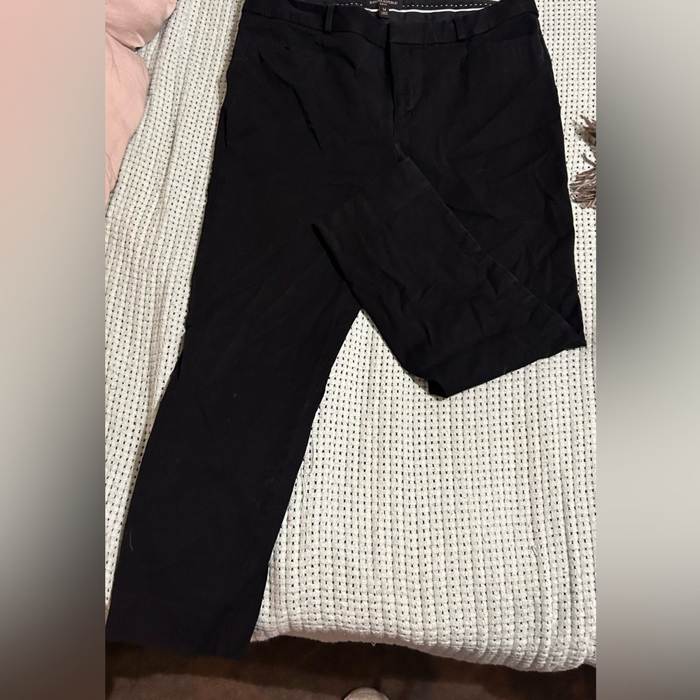 Banana Republic Black Sloan Pants